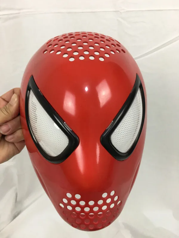 Потрясающая полимерная 3D маска паука Человек паук супергерои косплей на