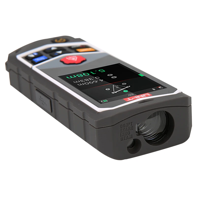 UNI-T LM120D PRO High-precision Handheld Song Surface Bluetooth Laser Range finder Lectronic ruler infrared range | Инструменты