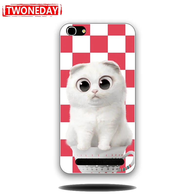 Силиконовый чехол для Doogee Y200 5.5 дюймов, мягкий TPU, защитный задний телефонный чехол с рисунком волка, цветов, кошки и розы