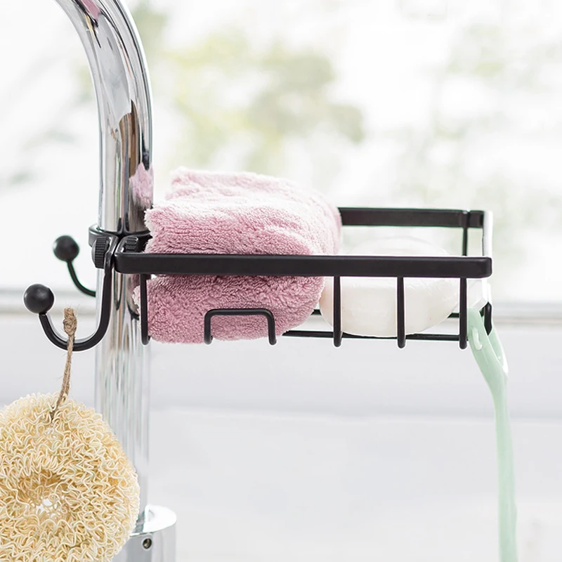 Полка для смесителя кухонная полка хранения из нержавеющей стали губка салфетка