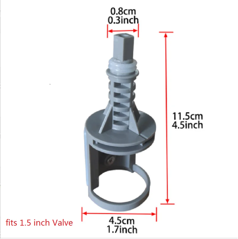 2"/1.5'' spa hot tub Diverter water Valve Gray O-Ring Cap Stem Kit Reinforced Handle | Дом и сад