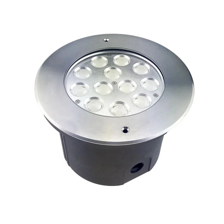 12x3W RGB 3in1 напольный Подземный светодиодный светильник высокое качество