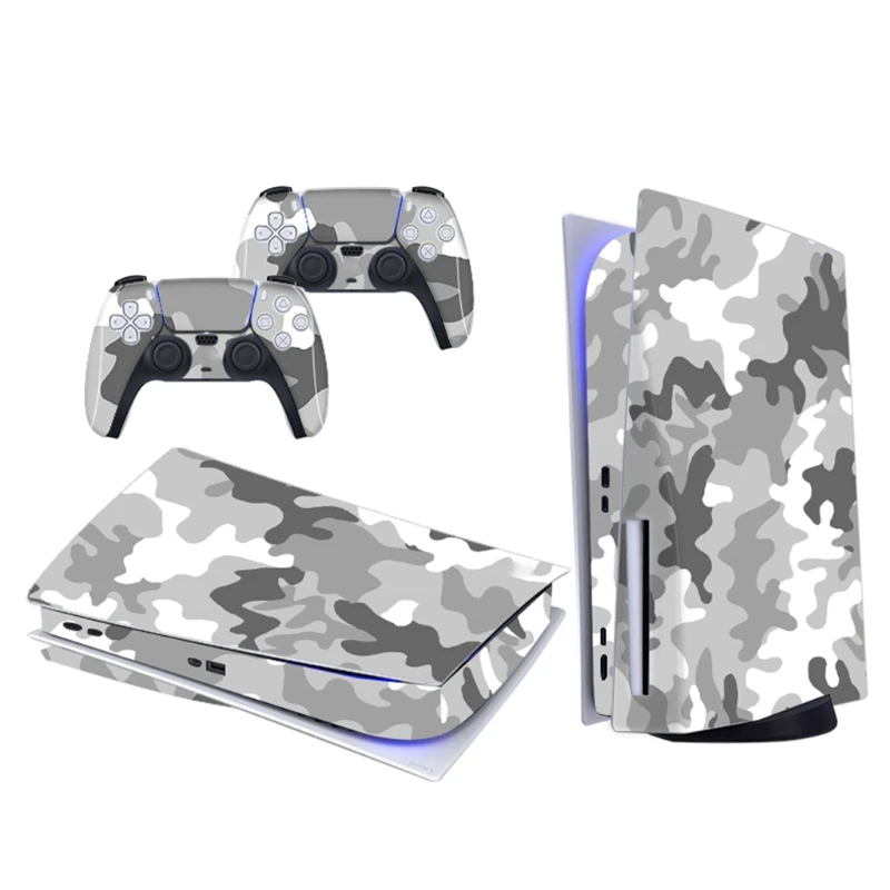 

PS5 Disc Edition Skin Sticker Decal for playstation5 Console & 2 Controllers