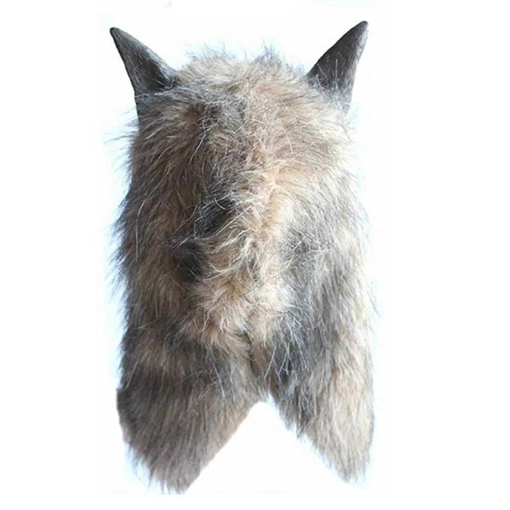 Werewolf Halloween Mask Big Bad Wolf Adult Full Head Costume Accessory Party Masks Children Cosplay Toy |