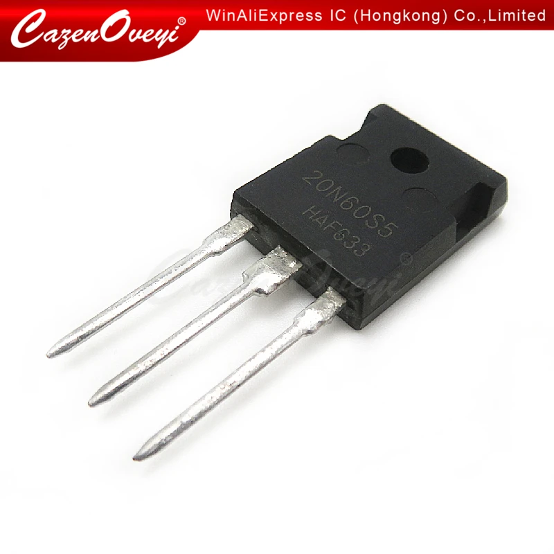 5 шт./лот SPW20N60S5 20N60S5 SPW20N60 N channel полевых транзисторов 247 600V 20A новый оригинальный в