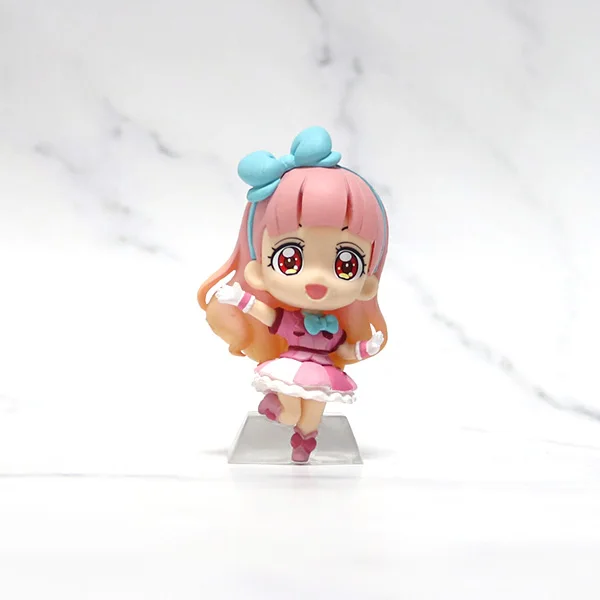 Aikatsu Hoshimiya Ichigo Yuuki Aine Q версия Глиняная фигурка модель орнамент игрушки подарки -