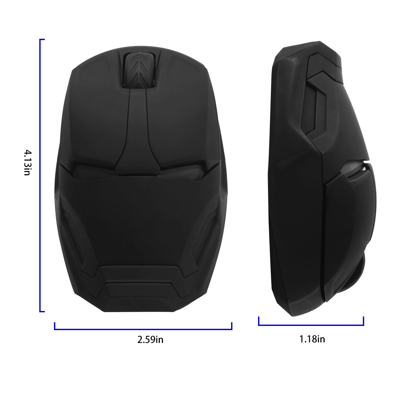 Мышь компьютерная беспроводная 2 4G оптическая Бесшумная игровая USB мышь с