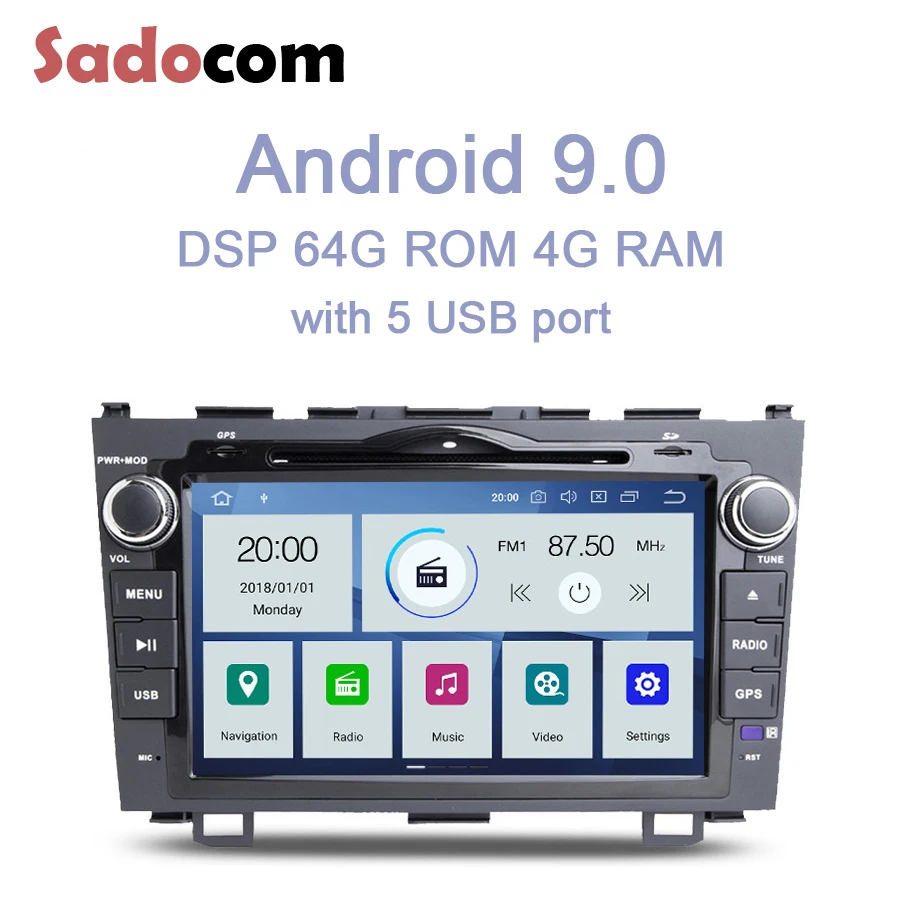 8 &quotPX6 2 din Android 9 0 автомобильный dvd плеер 6 ядер 32 Гб rom 4 ram Авторадио gps карта Bluetooth wifi
