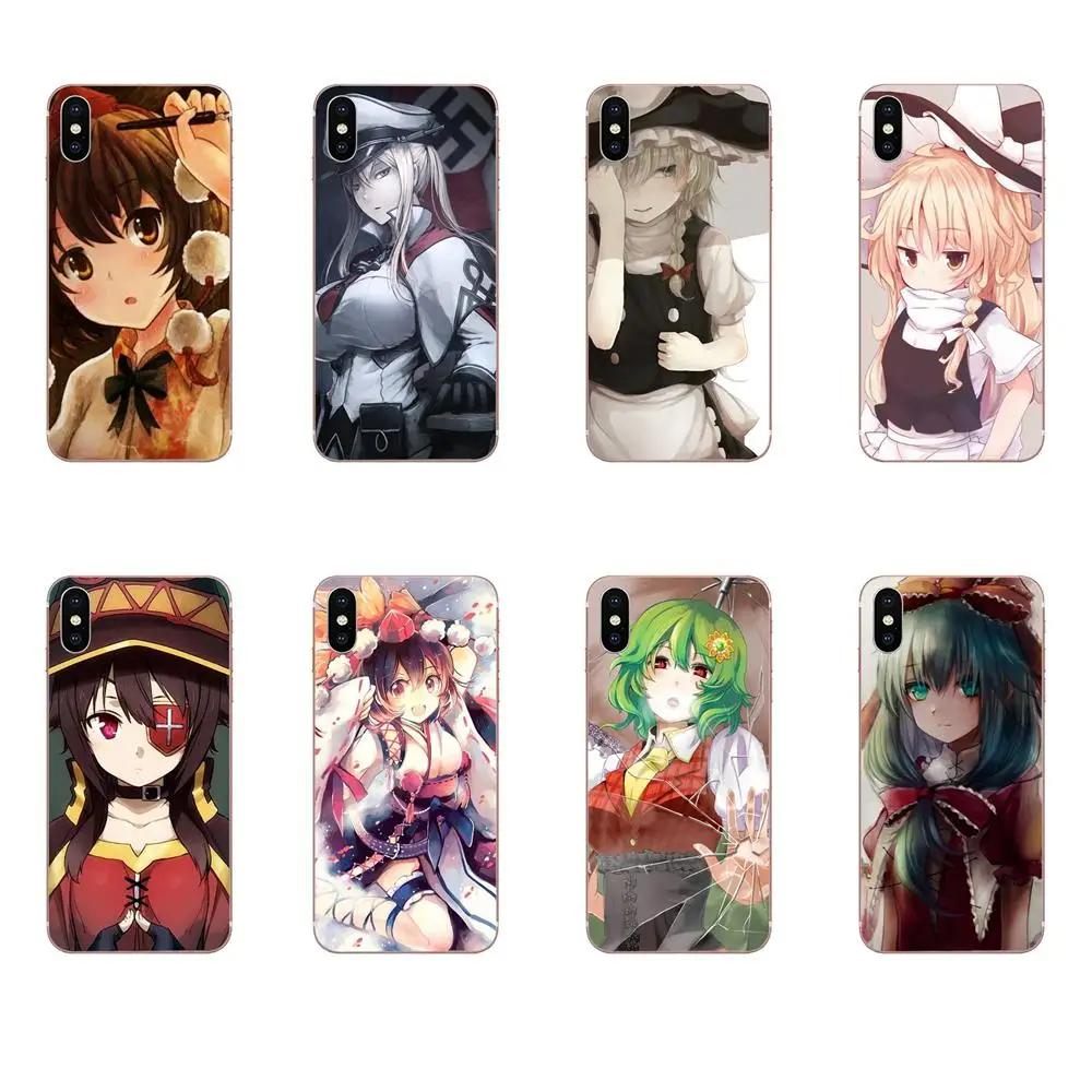 Роскошный Вертикальный чехол Touhou для телефона Huawei Honor Mate 20 p40 lite pro 10i 20i 8S Y9 Y7 Y5 Prime