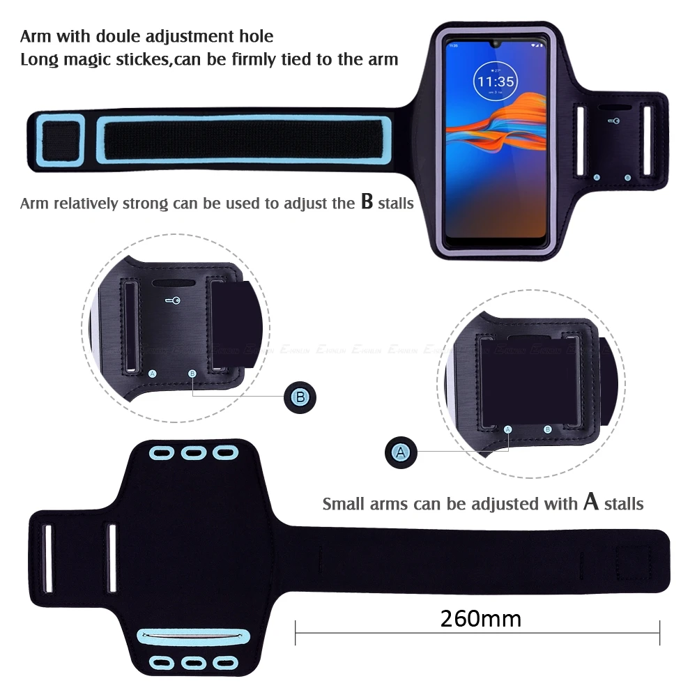 Чехол для телефона бега в тренажерном зале занятий велоспортом и спортом Motorola Moto