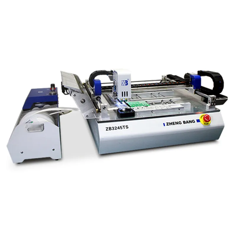 Online ZB3245TS Volle Automatische 2 Pick Köpfe Und Ort Maschine Mit Visuelle System SMT Desktop Pick