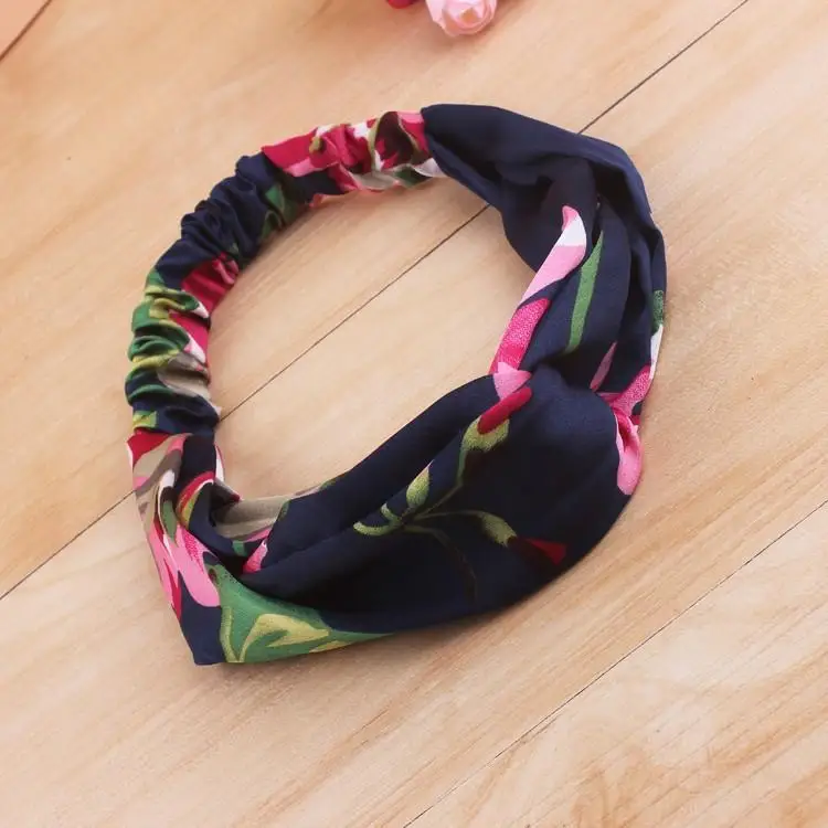 

New Cartoon Fruit Solid Color FlowersWash Face Bow Hairbands Women Girls Headbands Headwear Hair Bands Turban Hair Accessories