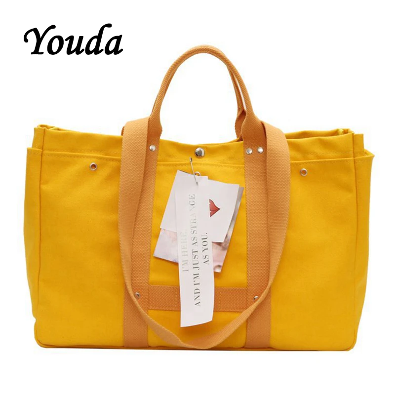 Оригинальная вместительная женская сумка Youda через плечо классическая простая