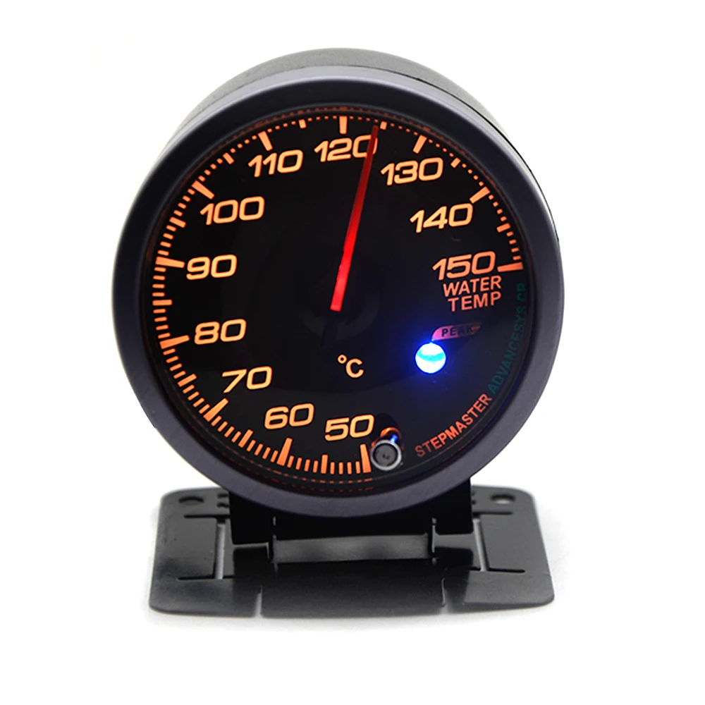 DRAGON GAUGE 60 мм Boost/Температура воды/Температура масла/пресс для масла/Вольт/об/мин/Воздушный топливо/датчик выхлопных газов черный цвет двойной светодиодный цветной дисплей
