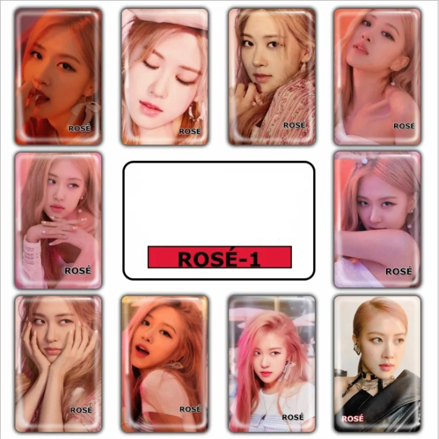 Kpop Blackpink Kill This Love фото липкая карта фотостудия Дженни HD плакат Лиза карты с кристаллами стикер 10 шт