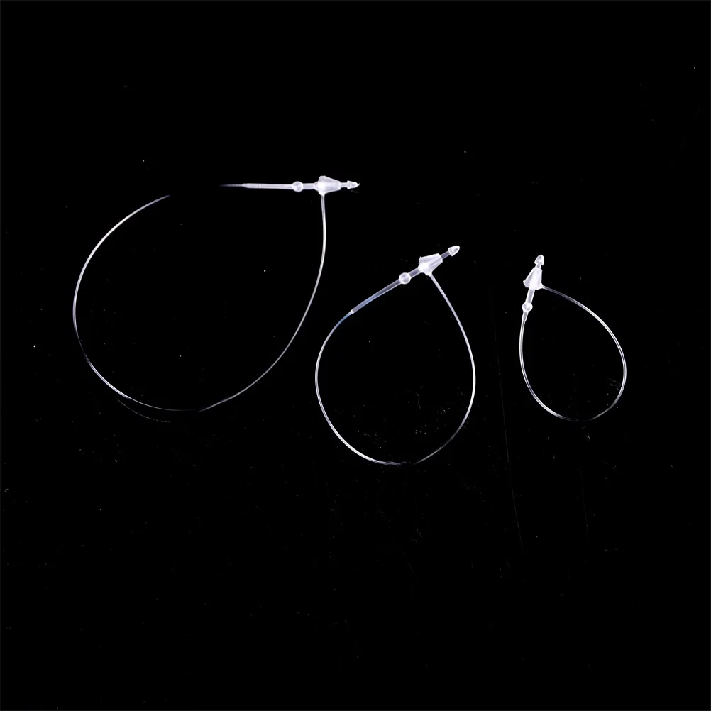 ZLinKJ 1000 шт. пластиковые кабельные стяжки нанизанные одежды ценники карты этикетки