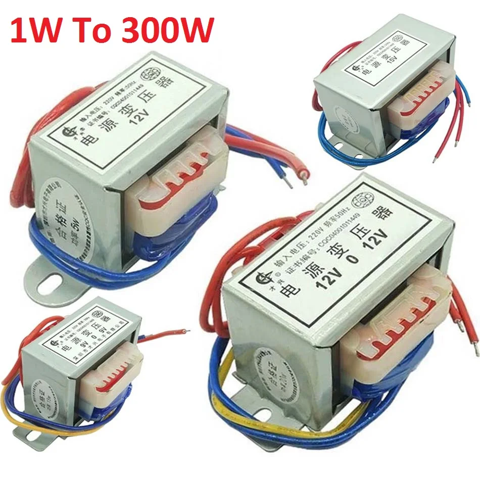 

1W 2W 5W 10W 15W 20W 30W 50W Power Transformer Input AC 110V/220V/380V Output AC Single/Dual 6V 9V 12V 15V 18V 24V 36V