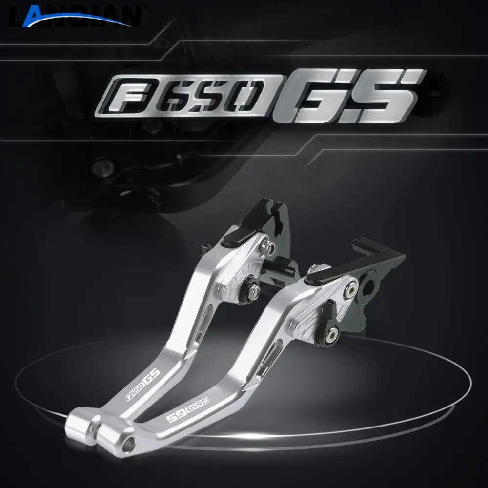

For BMW F650GS Motorcycle Short Aluminum Adjustable Brake Clutch Levers F 650 GS 2000-2012 2007 2008 2009 2010 2011 Accessories