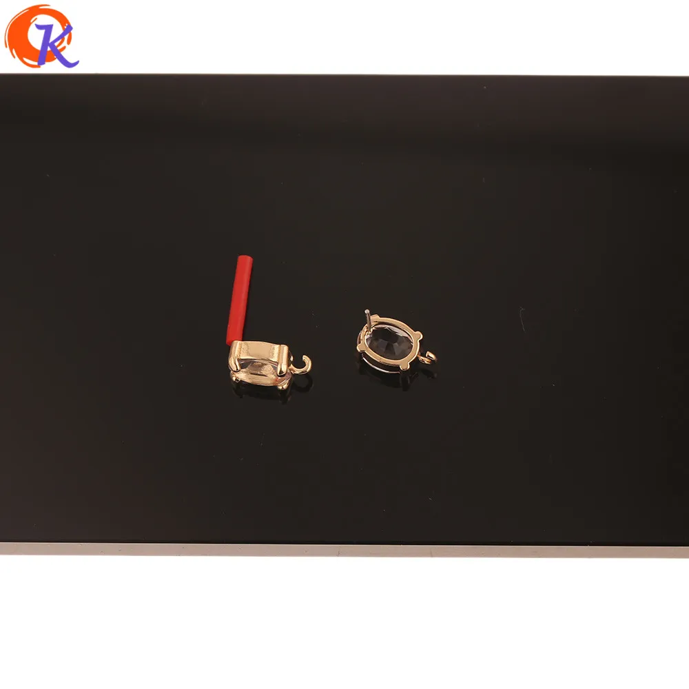 

Cordial Design 50Pcs 8*13MM Earring Findings/Hand Made/Soft Pin/Crystal Earrings Stud/DIY Jewelry Making/Jewelry Accessories