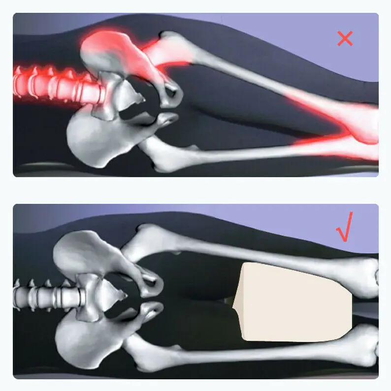 Ортопедическая подушка из пены с эффектом памяти для снятия боли в ногах | Дом и