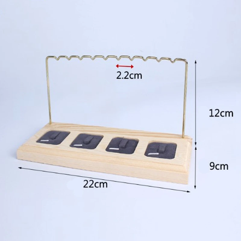 Подставка для дерева из белого металла и базовые ожерелья хранения браслеты