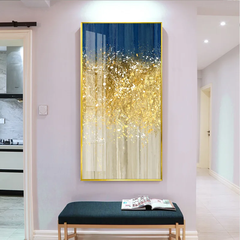 

Modern Minimalism Gold Tree Landscape Canvas Decorative Painting Poster Picture Album Photo Home Decor Wall Art Room Decoration