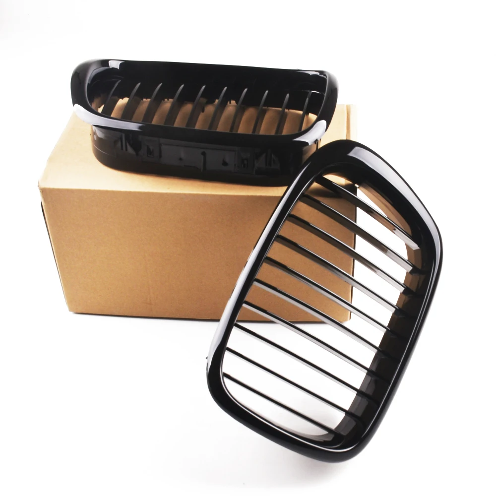 Передняя Матовая Черная Широкая вытяжка гриль для BMW E39 525 528 530 535 M5 2003|Гоночные