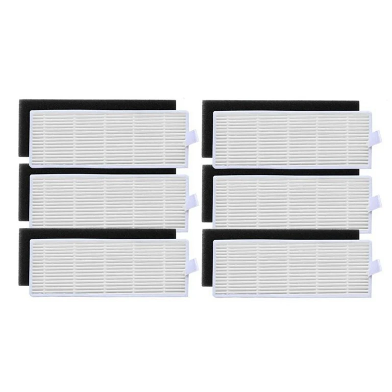 

ForReplacement Filter & Side Brush Kit for ILIFE A6 A4 A4s Robot Vacuum Cleaner