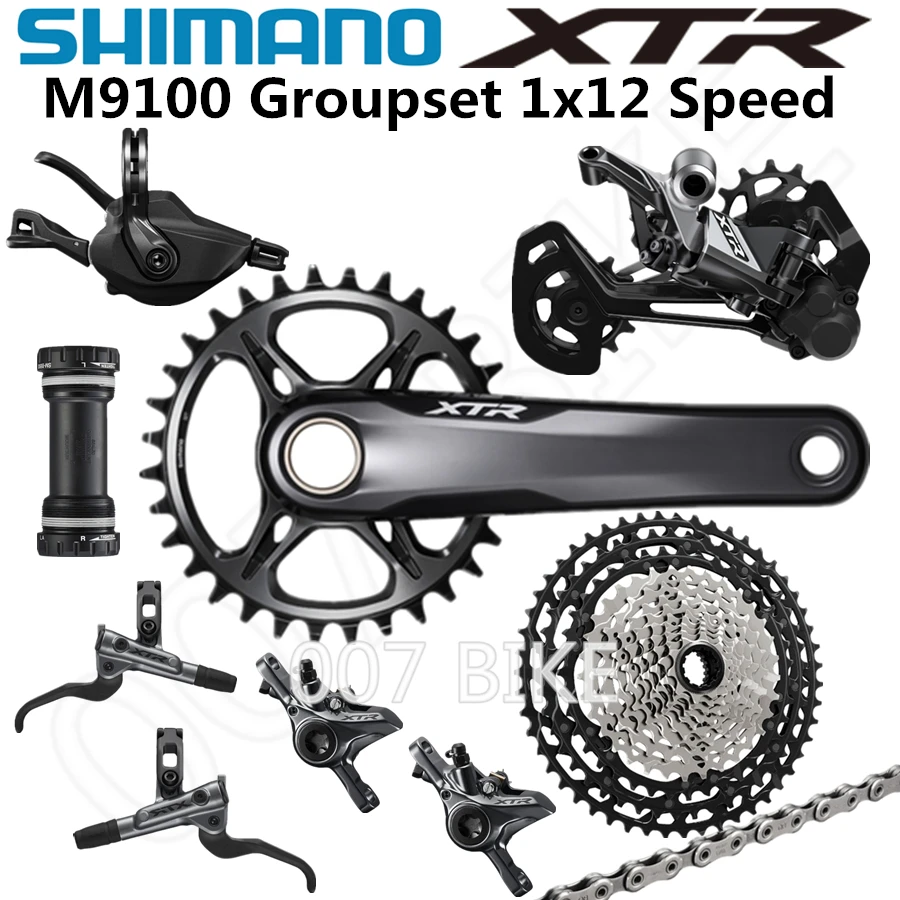 Переключатель передач SHIMANO DEORE XTR M9100 задний переключатель кассета переключения 10