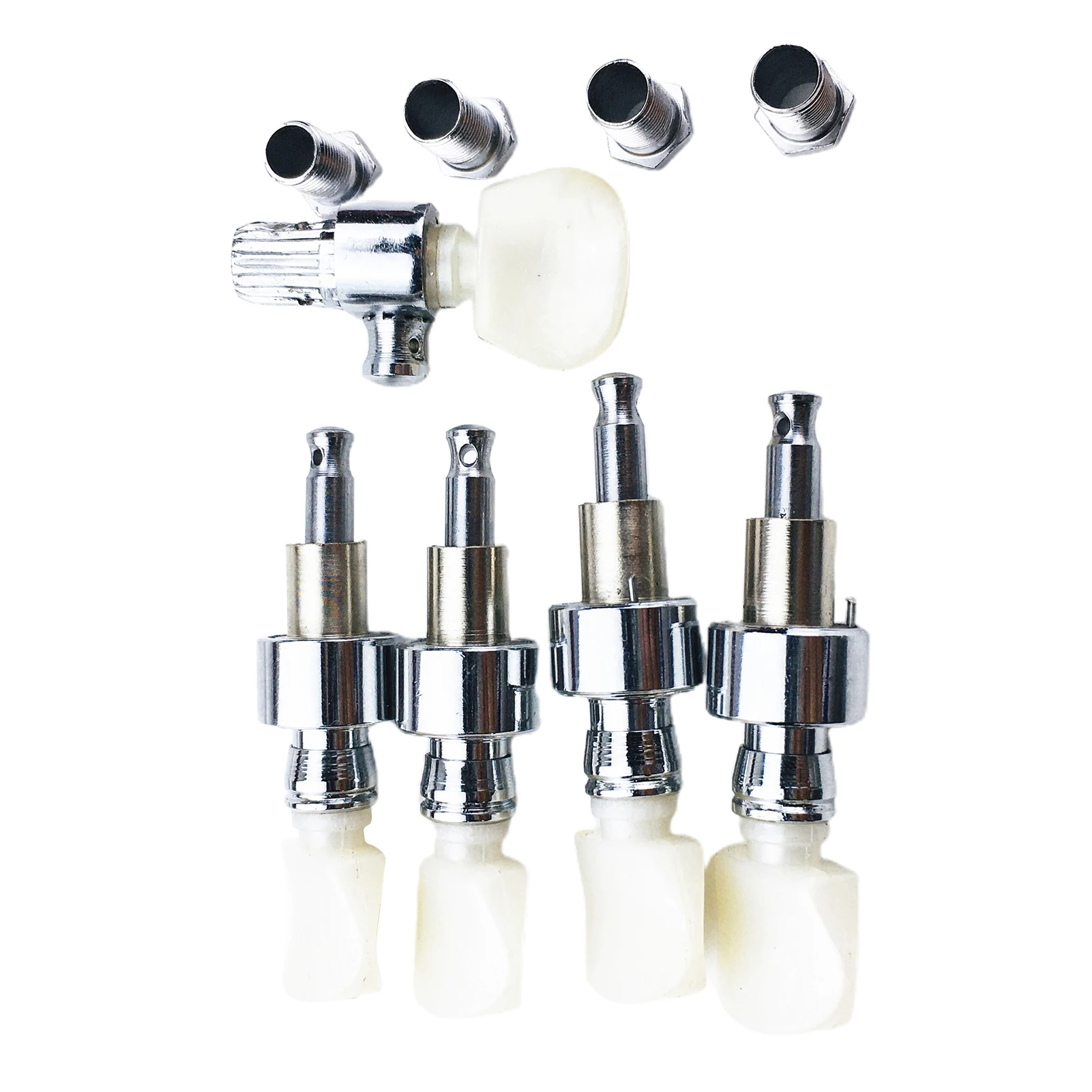 

5 String Banjo Geared Machine Head With Pearled Pegs Accessories