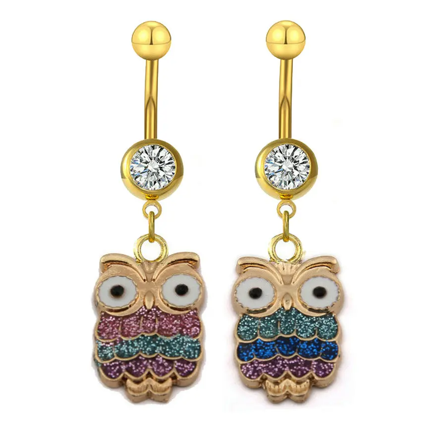 Из мультфильма Холодное сердце 1 шт. и блестящей совой живота Бар Романтический