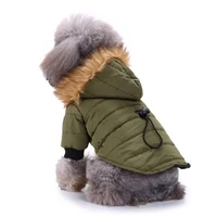 pet dog coat warm winter pet dog clothes for small dogs hoodies puppy jacket coat pet costume