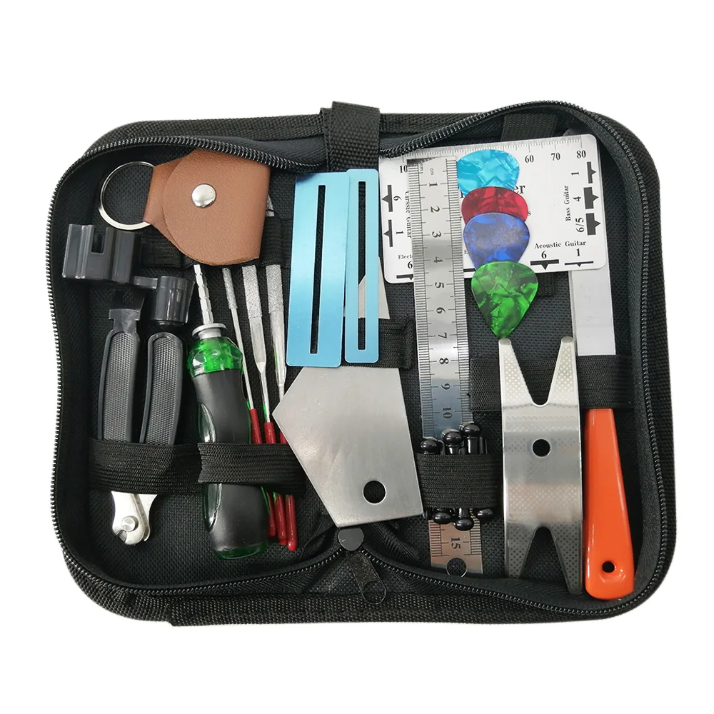 24 шт. ремонтный набор чистящих средств для ремонта гитары инструмент намотки
