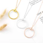 Роскошное ожерелье с серебряным покрытием, брендовые ювелирные изделия с круглым кулоном в форме сердца для женщин, искусственное Подарочное специальное предложение