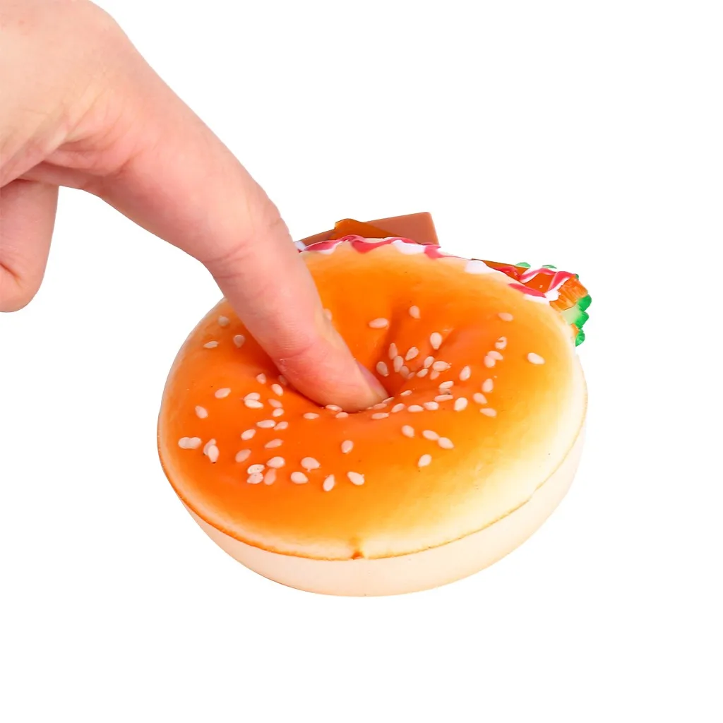 2019 мягкие игрушки для детей Ароматизированная подвеска бургер медленно