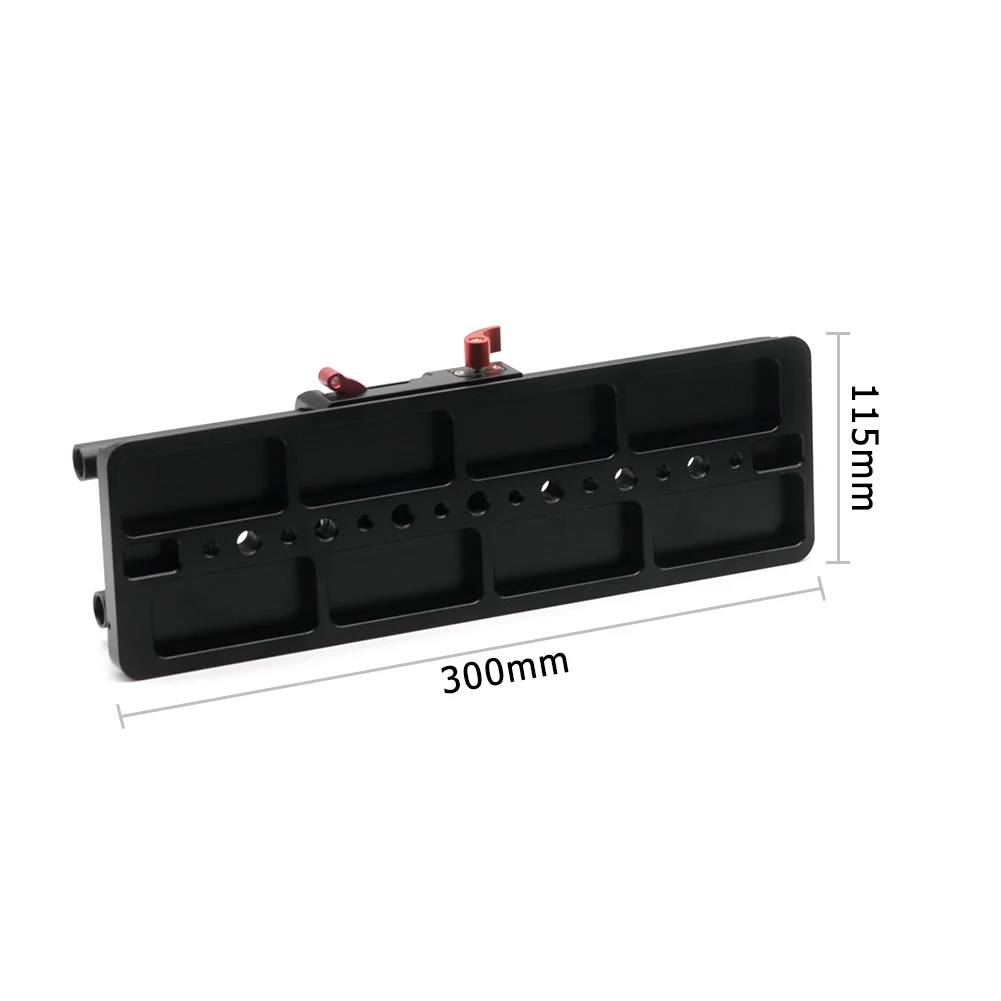 

15mm Camera Base Plate Quick Release Tripod Plate Monopod Monitor Arm for DSLR Video Camcorder Camera Accessories