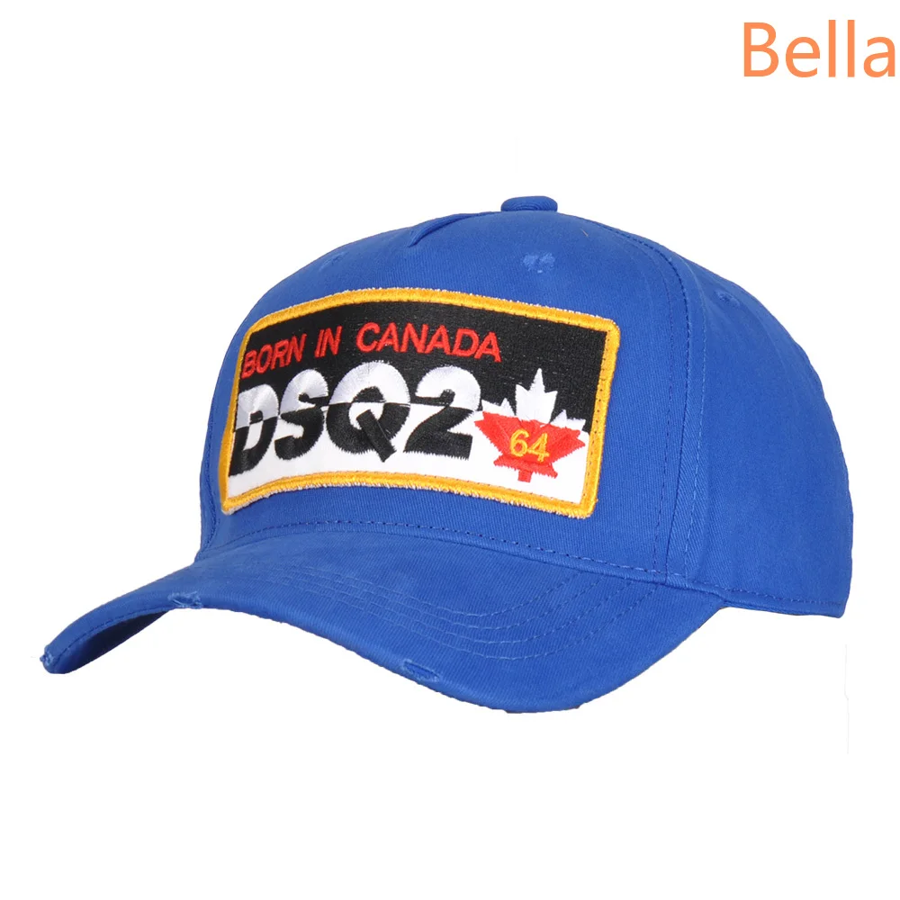 DSQ2 брендовая Высококачественная Мужская бейсболка с вышивкой и буквами женская