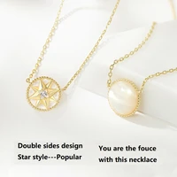 necklace for women chain jewelry on the neck choker couple pendant natural decorations