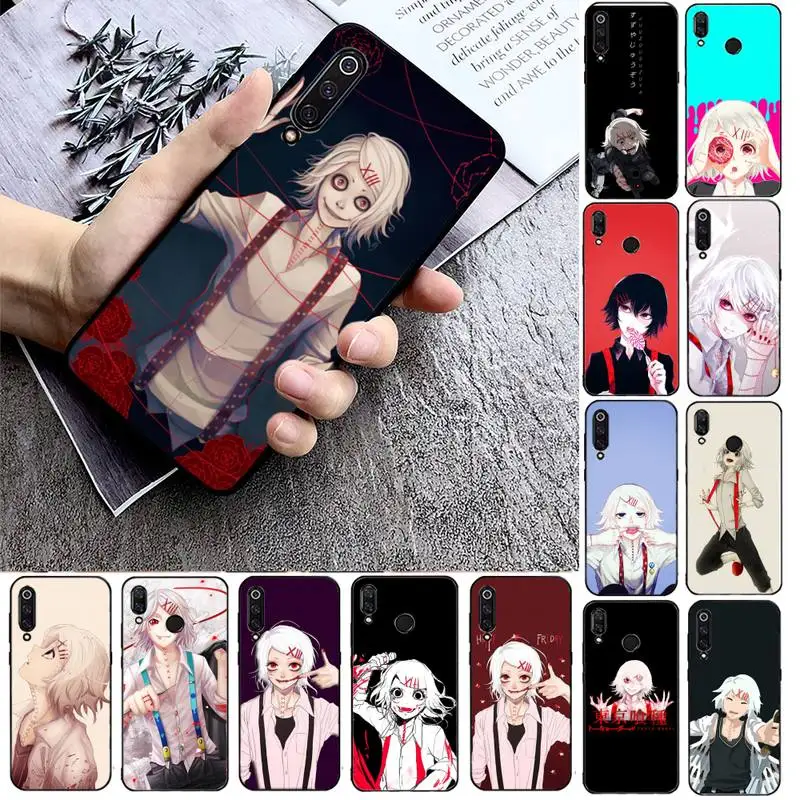 

Anime JUUZOU SUZUYA Tokyo Ghouls Phone Case For Xiaomi max3 mi 9 se mi8 F1 9SE 10 lite F1 Back Coque