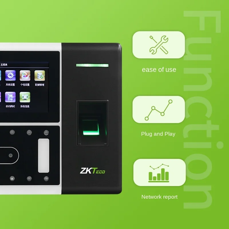 

Ai302 Face Recognition Fingerprint Face Access Control Integrated Time Recorder Employee Upgrade