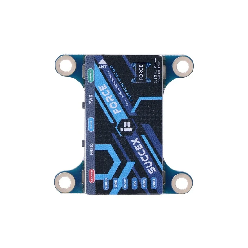 IFlight SucceX Force 5 8G 48CH 800m WVTX 25mW 100mW 400mW 800mW регулируемый VTX 7-36V для радиоуправляемых FPV