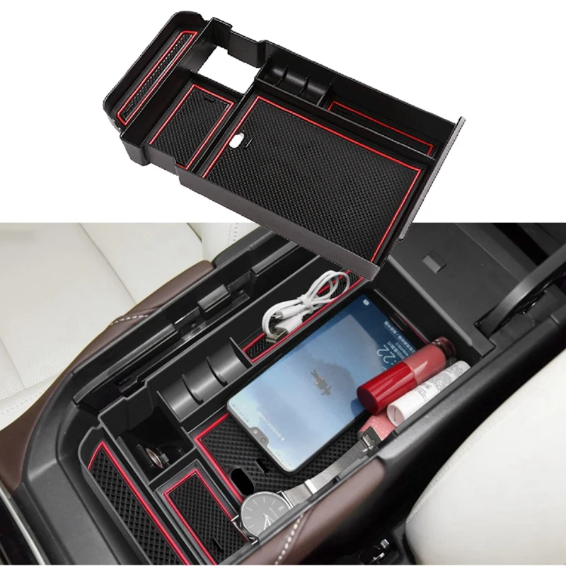 

Car Armrest Storage Box for Mazda CX-30 2019 2020 Central Control Armrest Box Auto Interior Stying Accessories
