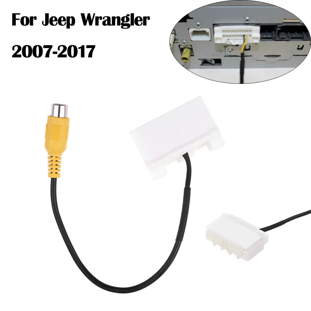 RCA кабель-переходник для камеры заднего вида автомобиля Jeep Wrangler 2007-2017 новые