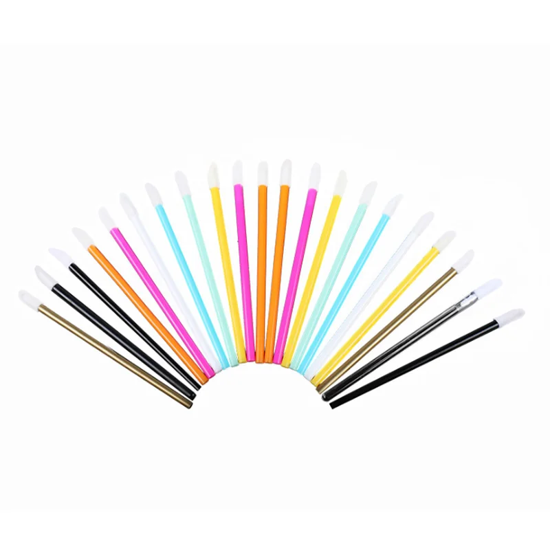 

150Pcs/pack Lip Brush Disposable Lip Gloss Lipstick Applicator Lipstick Lip Glossy Wands Pen Cleaner Make Up Cosmetic Tool