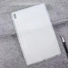 Мягкий ТПУ Прозрачный чехол для Samsung galaxy tab S7 11 SM-T879 SM-T875 S7 + plus SM-T970 12,4 дюймов, защитный чехол для планшета