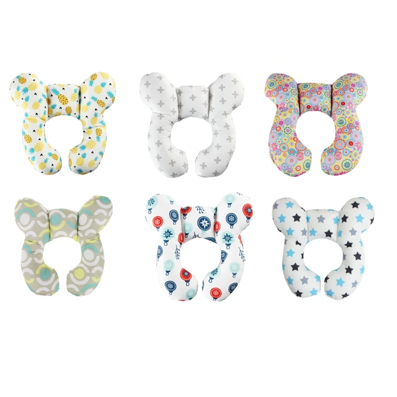 Детское горловое Поддержка подушка для младенцев U Форма подголовник поможет