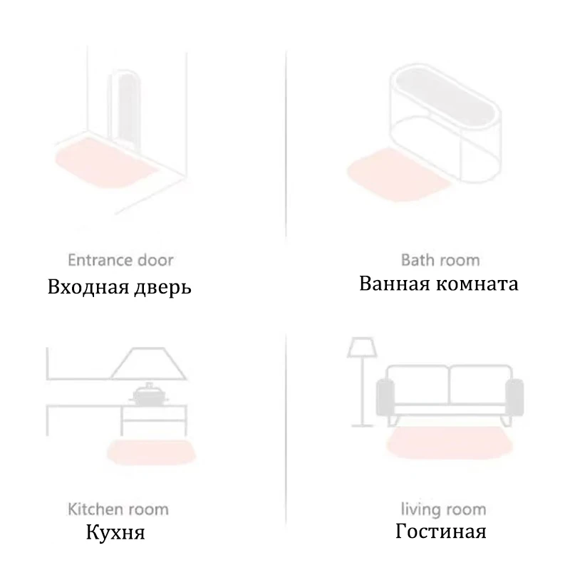 

Nordic Style PVC Kitchen Mat Home Decor Floor Mats Carpet Non-slip Silk Loop Door Mat Carpet Can Be Cut DIY Entrance Kitchen Mat