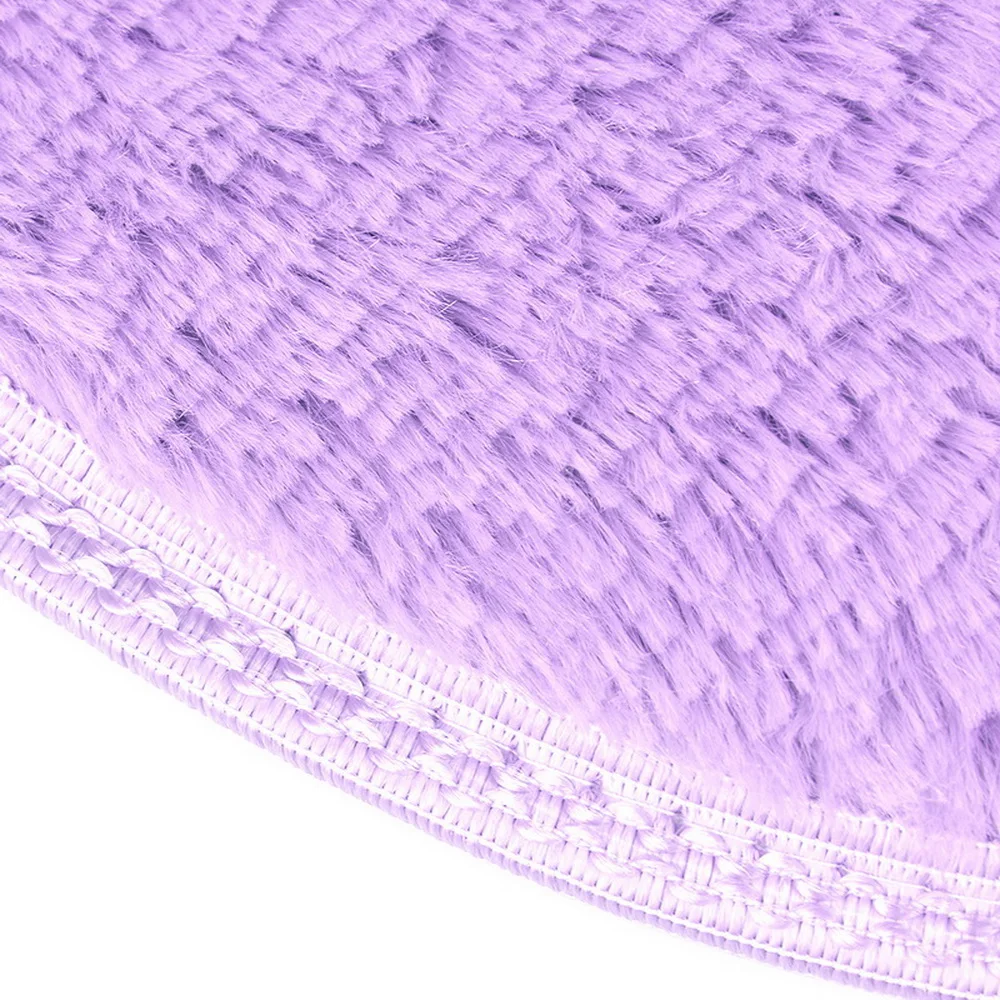 Круглый ковер диаметром 40 см Нескользящая подушка на стул для спальни коврик