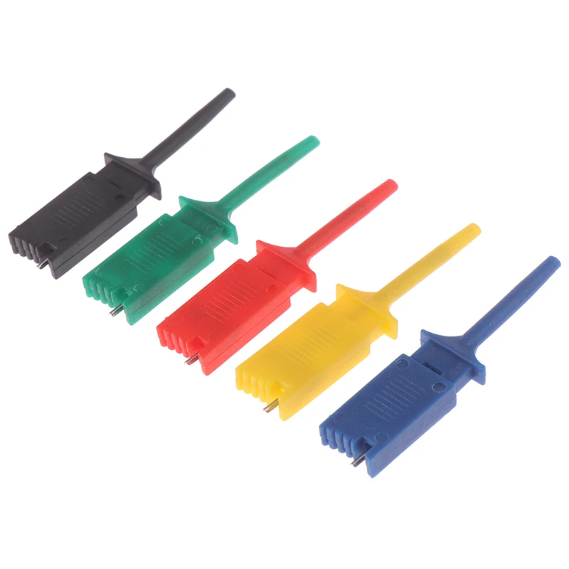5 шт./компл. иглы Тесты крюк мини Grabber Наборы SMD IC клипса датчик перемычки