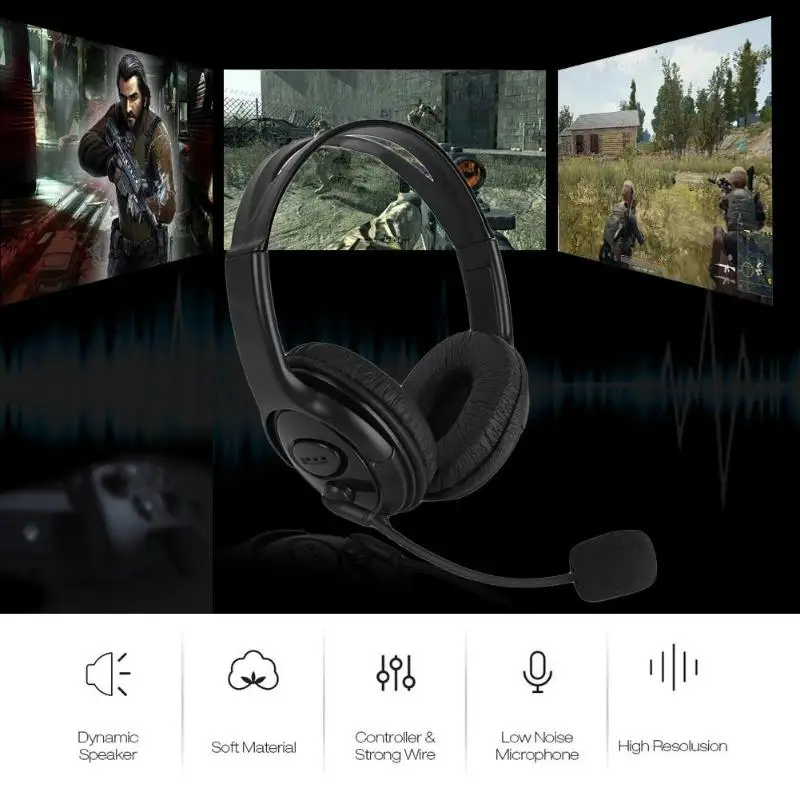 Игровая гарнитура VKTECH проводные стереонаушники 3 5 мм Накладные наушники игровая